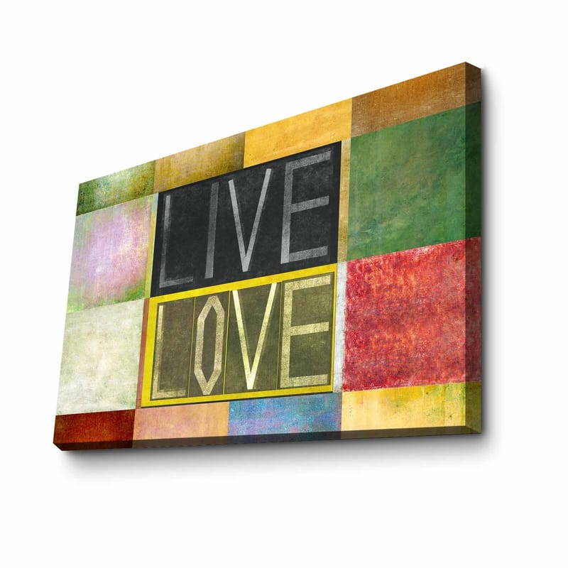 Dekorativ Canvasbillede 45x70 cm, Flerfarvet