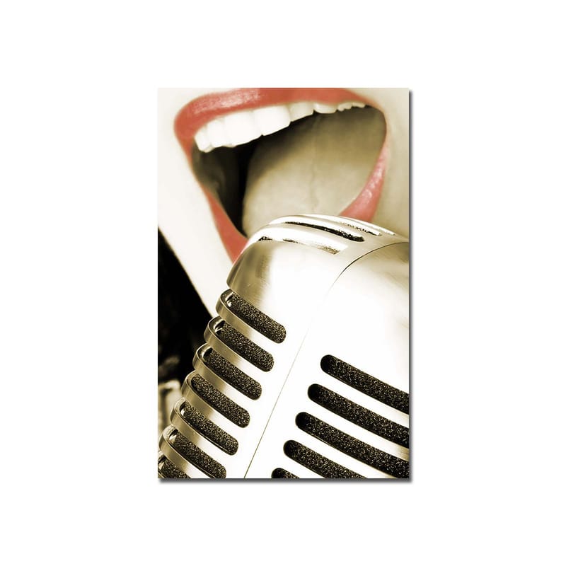 Dekorativ Canvasbillede 45x70 cm - Flerfarvet - Boligtilbehør - Billeder & kunst - Billeder på lærred