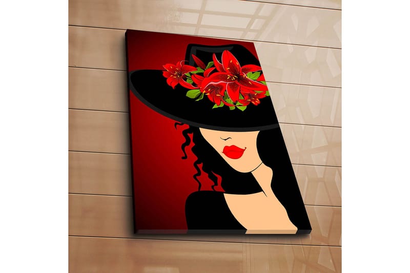 Dekorativ Canvasbillede 45x70 cm - Flerfarvet - Boligtilbehør - Billeder & kunst - Billeder på lærred