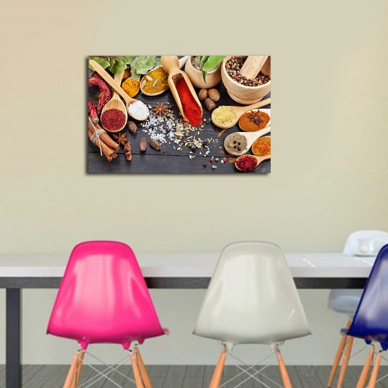 Dekorativ Canvasbillede 45x70 cm - Flerfarvet - Boligtilbehør - Billeder & kunst - Billeder på lærred