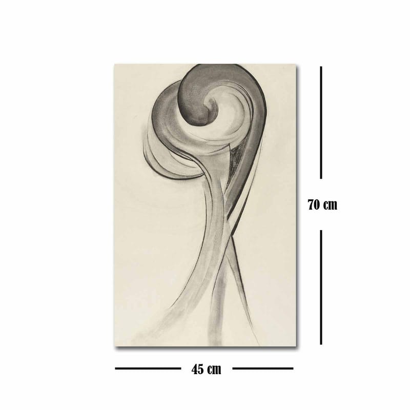 Dekorativ Canvasbillede 45x70 cm - Flerfarvet - Boligtilbehør - Billeder & kunst - Billeder på lærred