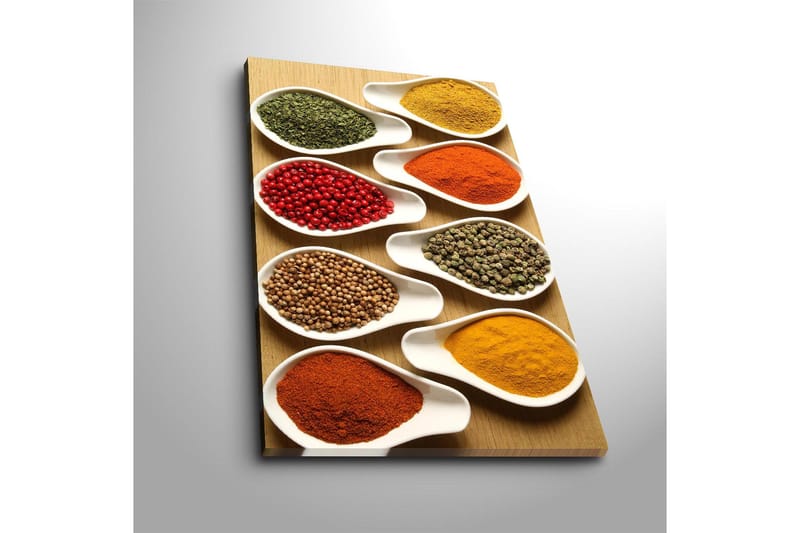 Dekorativ Canvasbillede 45x70 cm - Flerfarvet - Boligtilbehør - Billeder & kunst - Billeder på lærred