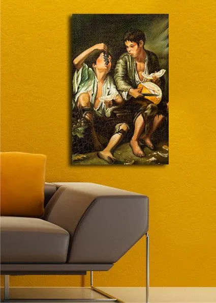 Dekorativ Canvasbillede 45x70 cm - Flerfarvet - Boligtilbehør - Billeder & kunst - Billeder på lærred