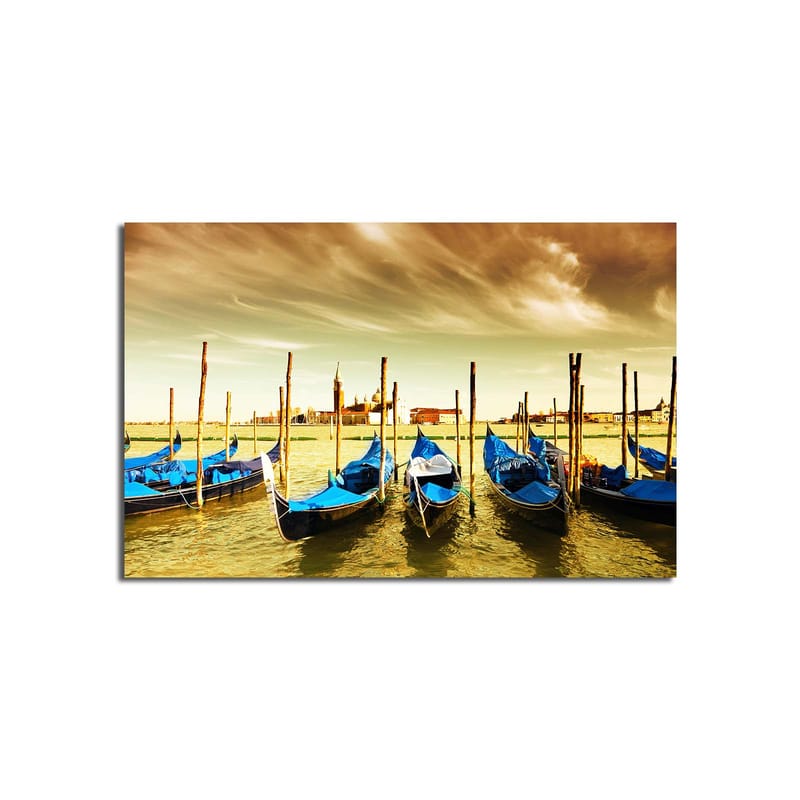 Dekorativ Canvasbillede 45x70 cm - Flerfarvet - Boligtilbehør - Billeder & kunst - Billeder på lærred