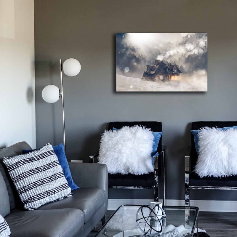 Dekorativ Canvasbillede 45x70 cm - Flerfarvet - Boligtilbehør - Billeder & kunst - Billeder på lærred