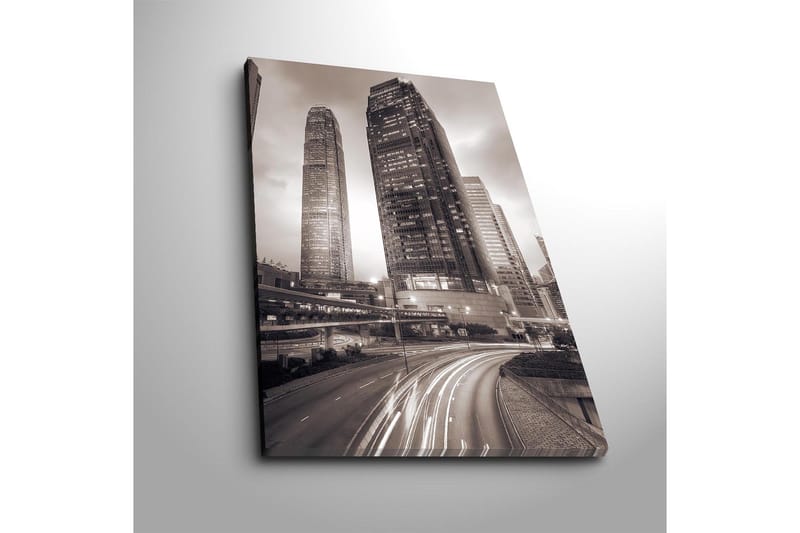 Dekorativ Canvasbillede 45x70 cm - Flerfarvet - Boligtilbehør - Billeder & kunst - Billeder på lærred