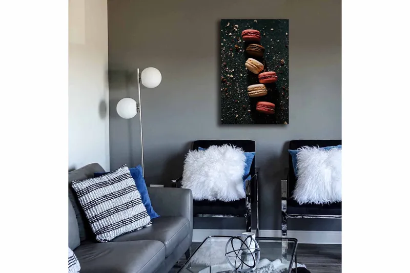 Dekorativ Canvasbillede 45x70 cm - Flerfarvet - Boligtilbehør - Billeder & kunst - Billeder på lærred