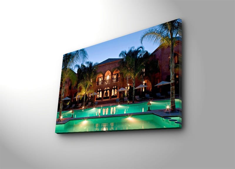 Dekorativ Canvasbillede 45x70 cm - Flerfarvet - Boligtilbehør - Billeder & kunst - Billeder på lærred