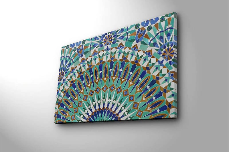 Dekorativ Canvasbillede 45x70 cm - Flerfarvet - Boligtilbehør - Billeder & kunst - Billeder på lærred