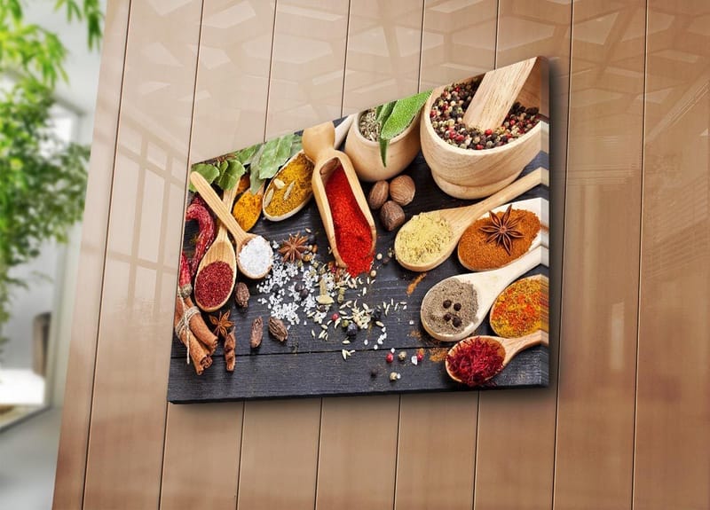 Dekorativ Canvasbillede 45x70 cm - Flerfarvet - Boligtilbehør - Billeder & kunst - Billeder på lærred