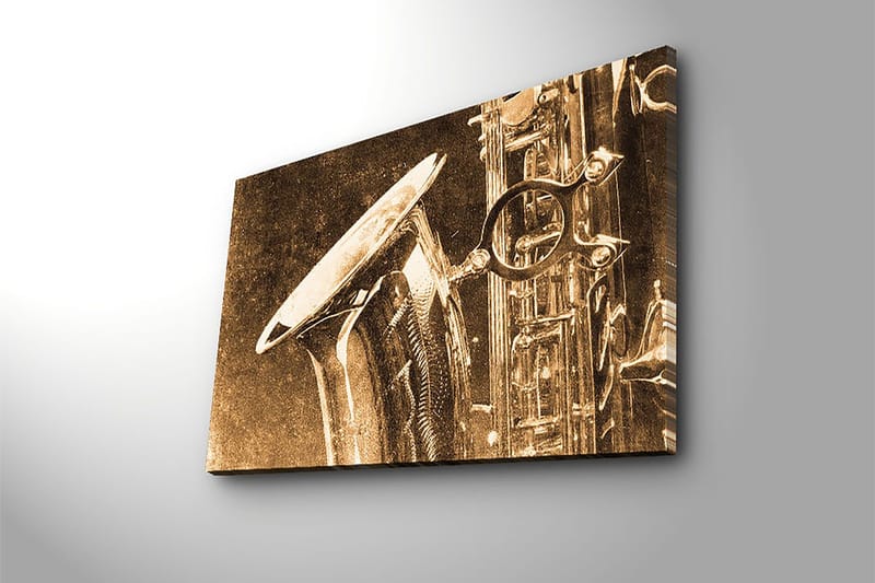 Dekorativ Canvasbillede 45x70 cm - Flerfarvet - Boligtilbehør - Billeder & kunst - Billeder på lærred