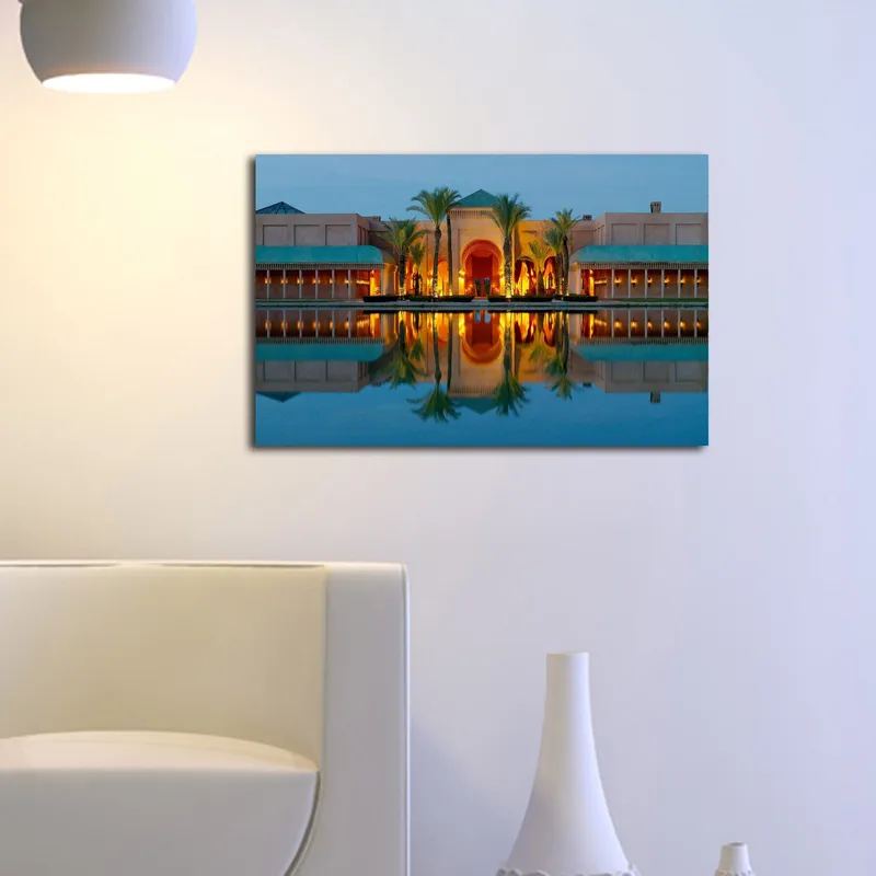 Dekorativ Canvasbillede 45x70 cm - Flerfarvet - Boligtilbehør - Billeder & kunst - Billeder på lærred