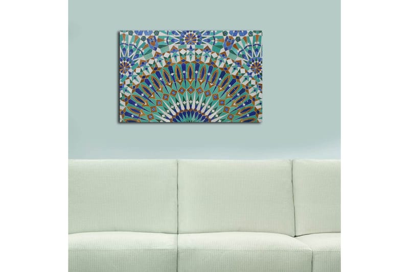 Dekorativ Canvasbillede 45x70 cm - Flerfarvet - Boligtilbehør - Billeder & kunst - Billeder på lærred