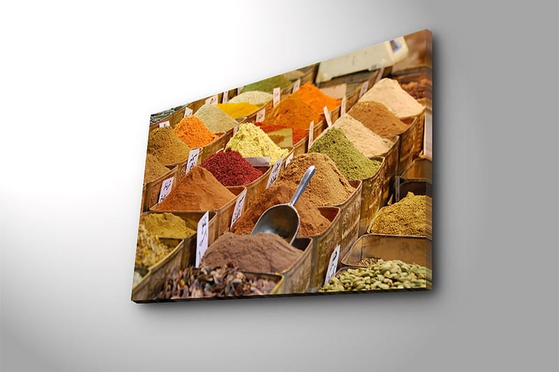 Dekorativ Canvasbillede 45x70 cm - Flerfarvet - Boligtilbehør - Billeder & kunst - Billeder på lærred