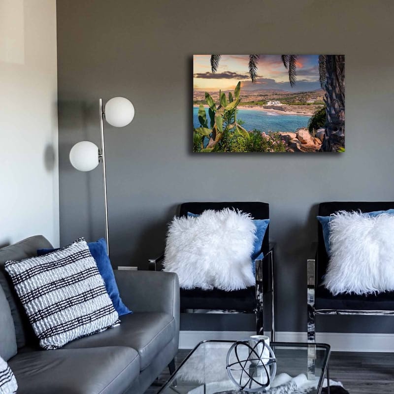 Dekorativ Canvasbillede 45x70 cm - Flerfarvet - Boligtilbehør - Billeder & kunst - Billeder på lærred