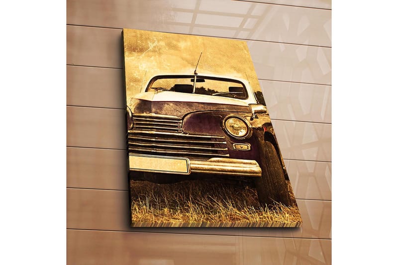 Dekorativ Canvasbillede 45x70 cm - Flerfarvet - Boligtilbehør - Billeder & kunst - Billeder på lærred