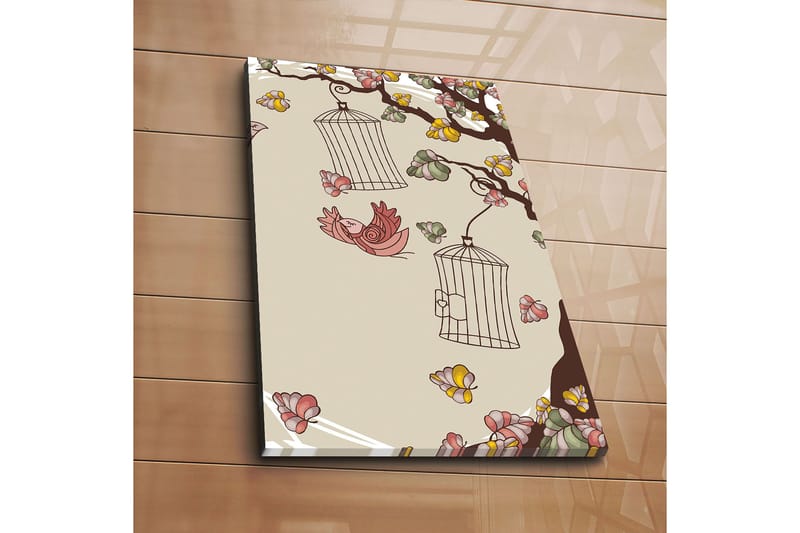 Dekorativ Canvasbillede 45x70 cm - Flerfarvet - Boligtilbehør - Billeder & kunst - Billeder på lærred