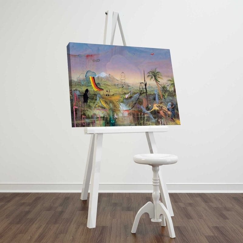 Dekorativ Canvasbillede 45x70 cm, Flerfarvet