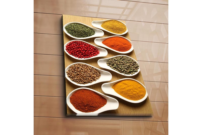 Dekorativ Canvasbillede 45x70 cm - Flerfarvet - Boligtilbehør - Billeder & kunst - Billeder på lærred