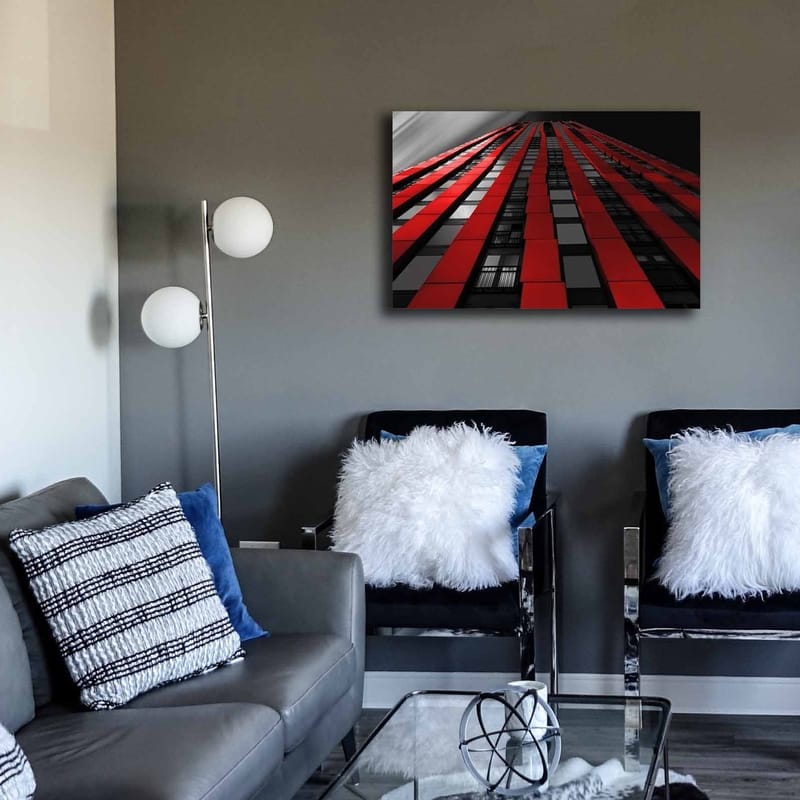 Dekorativ Canvasbillede 45x70 cm - Flerfarvet - Boligtilbehør - Billeder & kunst - Billeder på lærred