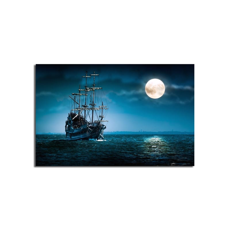 Dekorativ Canvasbillede 45x70 cm - Flerfarvet - Boligtilbehør - Billeder & kunst - Billeder på lærred