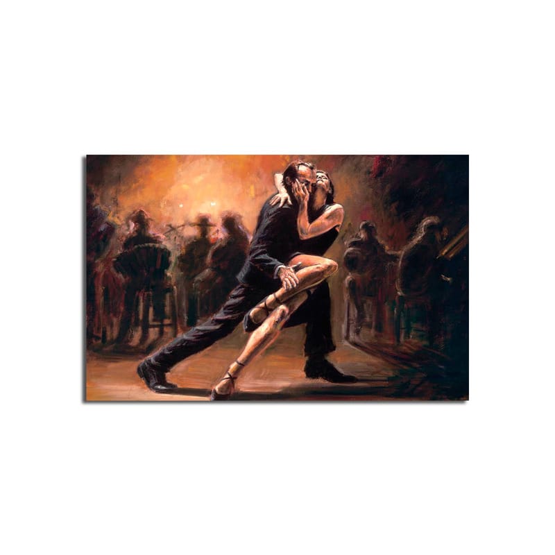 Dekorativ Canvasbillede 45x70 cm - Flerfarvet - Boligtilbehør - Billeder & kunst - Billeder på lærred