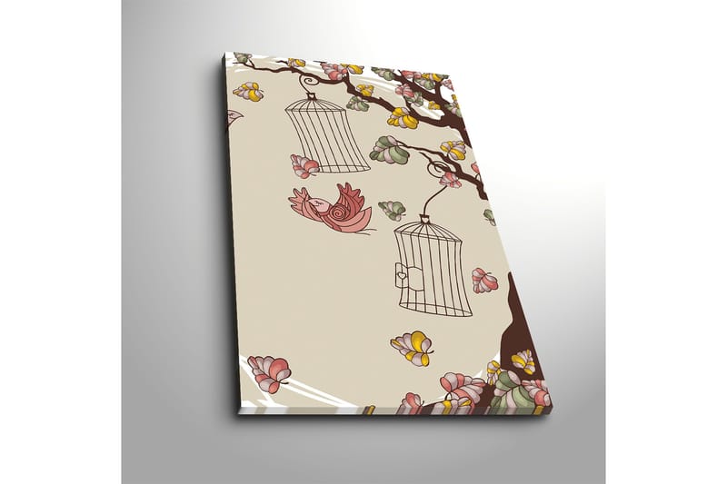 Dekorativ Canvasbillede 45x70 cm - Flerfarvet - Boligtilbehør - Billeder & kunst - Billeder på lærred