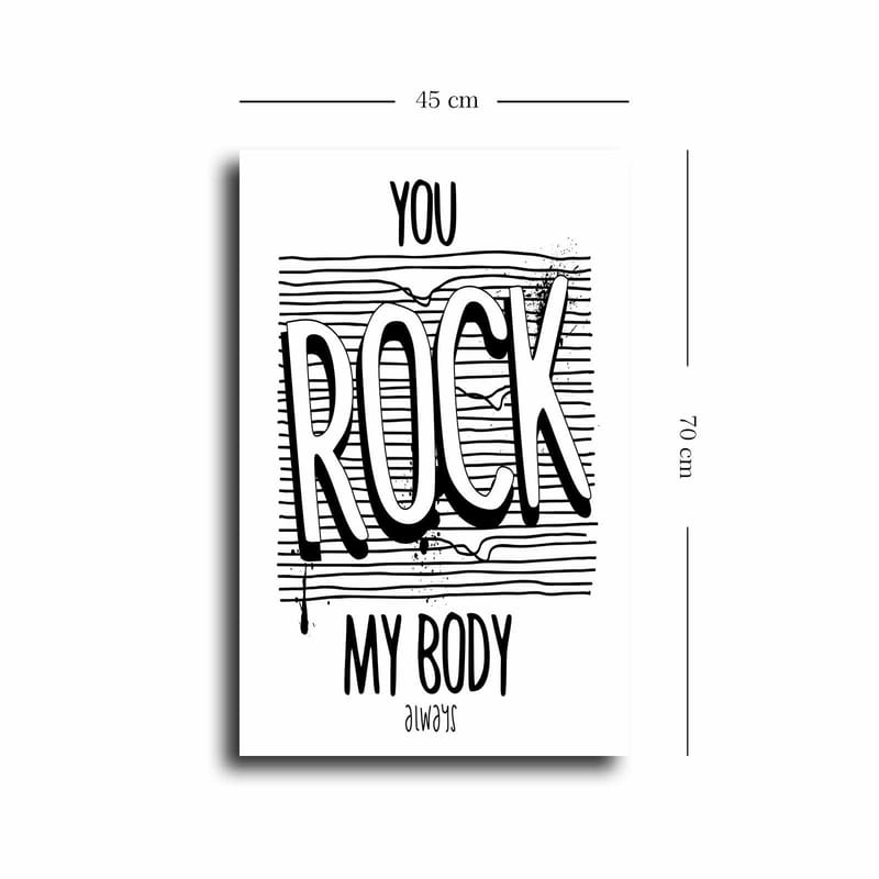 Dekorativ Canvasbillede 45x70 cm - Flerfarvet - Boligtilbehør - Billeder & kunst - Billeder på lærred