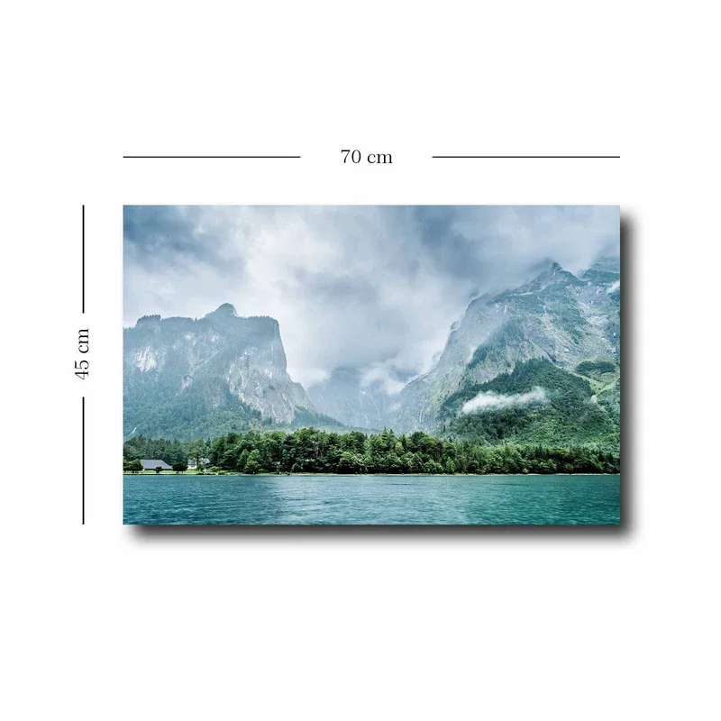 Dekorativ Canvasbillede 45x70 cm - Flerfarvet - Boligtilbehør - Billeder & kunst - Billeder på lærred