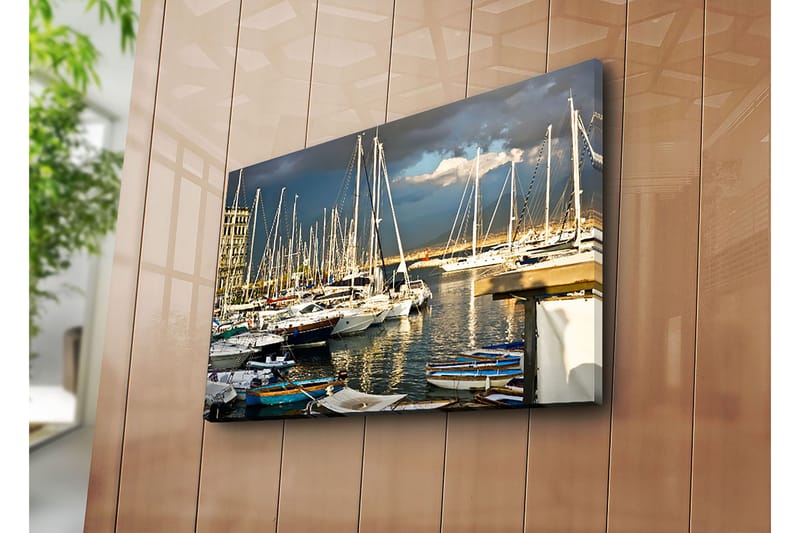 Dekorativ Canvasbillede 45x70 cm - Flerfarvet - Boligtilbehør - Billeder & kunst - Billeder på lærred