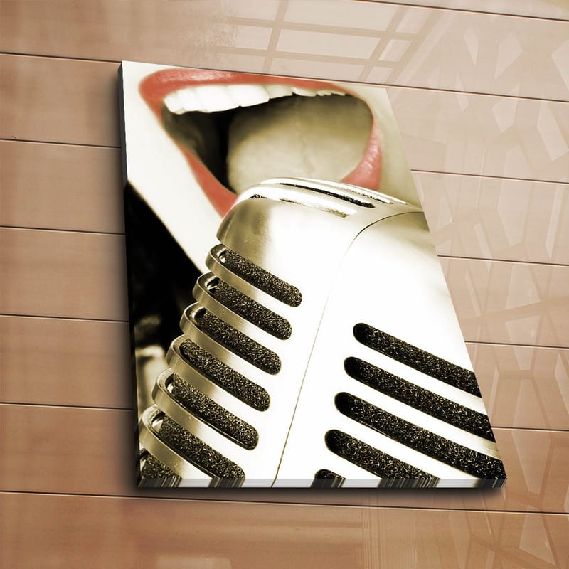 Dekorativ Canvasbillede 45x70 cm - Flerfarvet - Boligtilbehør - Billeder & kunst - Billeder på lærred