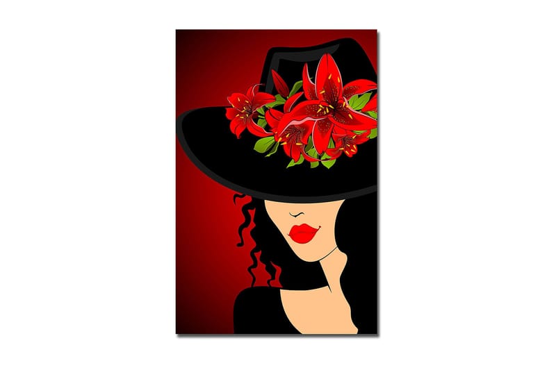 Dekorativ Canvasbillede 45x70 cm, Flerfarvet