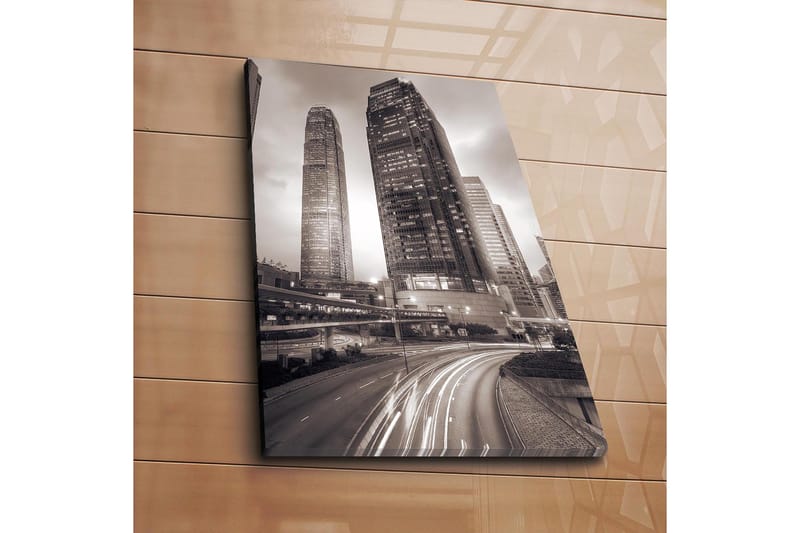 Dekorativ Canvasbillede 45x70 cm - Flerfarvet - Boligtilbehør - Billeder & kunst - Billeder på lærred