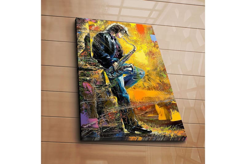 Dekorativ Canvasbillede 45x70 cm - Flerfarvet - Boligtilbehør - Billeder & kunst - Billeder på lærred