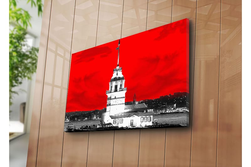 Dekorativ Canvasbillede 45x70 cm - Flerfarvet - Boligtilbehør - Billeder & kunst - Billeder på lærred