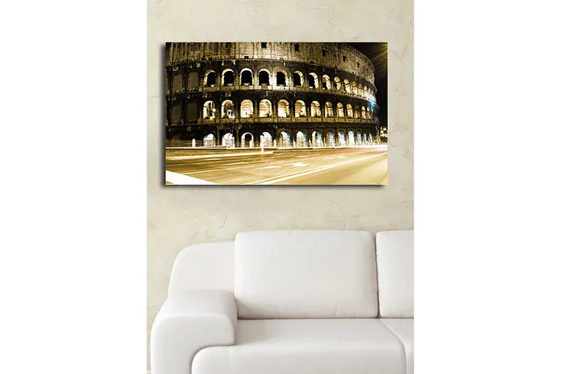 Dekorativ Canvasbillede 45x70 cm - Flerfarvet - Boligtilbehør - Billeder & kunst - Billeder på lærred