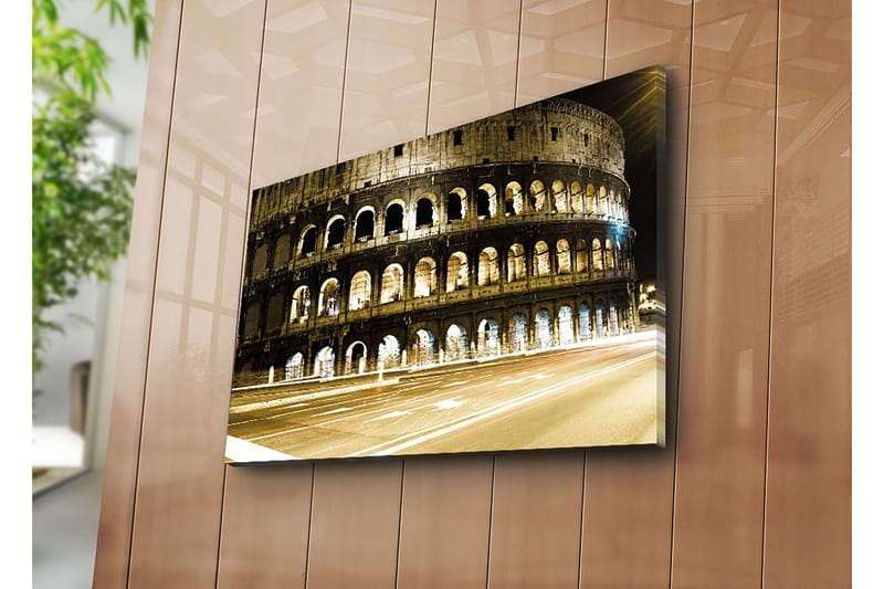 Dekorativ Canvasbillede 45x70 cm - Flerfarvet - Boligtilbehør - Billeder & kunst - Billeder på lærred