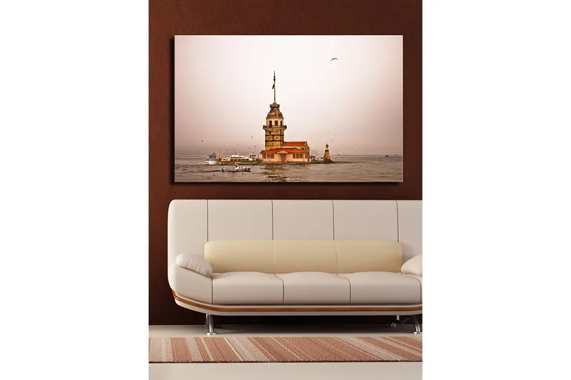 Dekorativ Canvasbillede 45x70 cm - Flerfarvet - Boligtilbehør - Billeder & kunst - Billeder på lærred