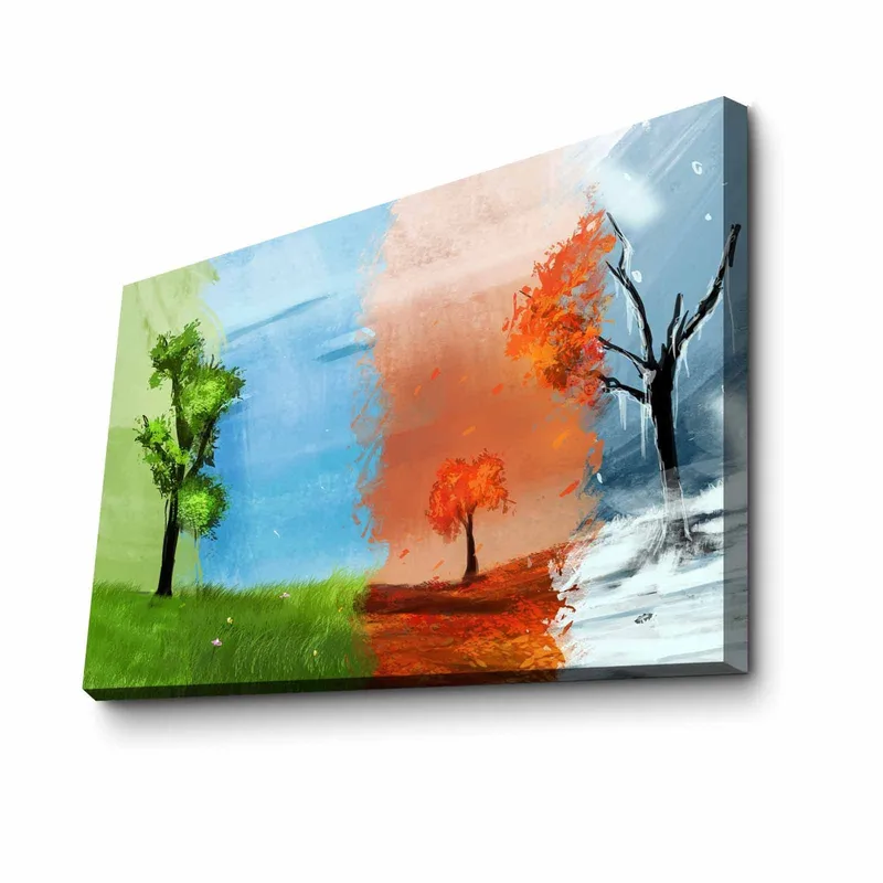 Dekorativ Canvasbillede 45x70 cm, Flerfarvet