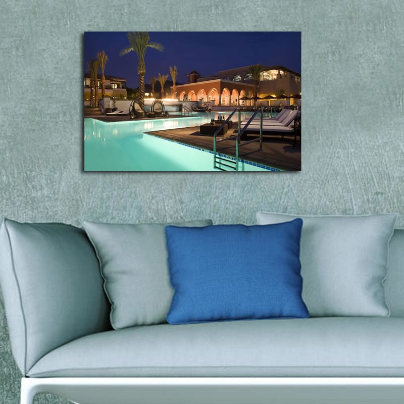 Dekorativ Canvasbillede 45x70 cm - Flerfarvet - Boligtilbehør - Billeder & kunst - Billeder på lærred