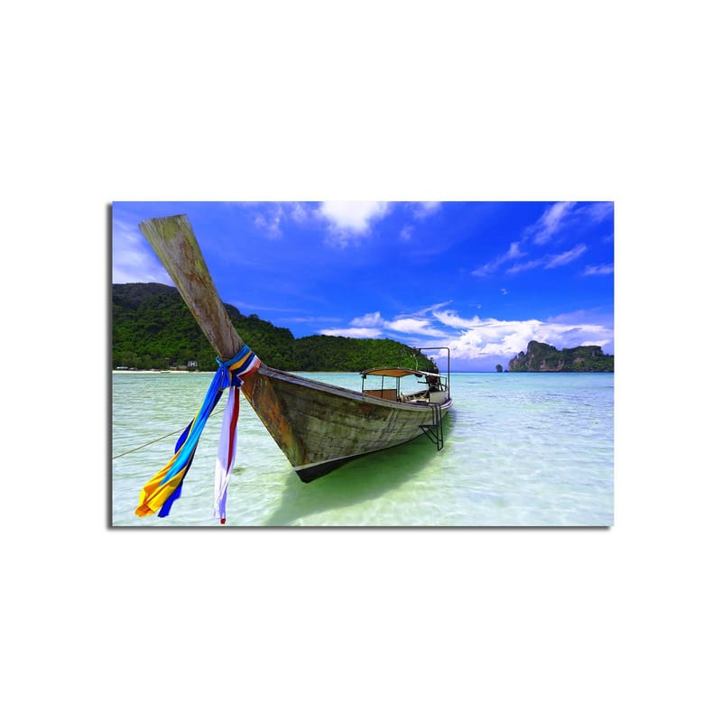 Dekorativ Canvasbillede 45x70 cm - Flerfarvet - Boligtilbehør - Billeder & kunst - Billeder på lærred