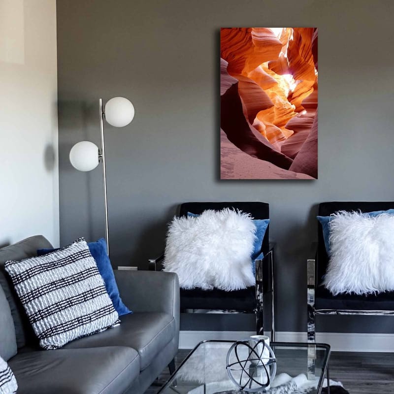 Dekorativ Canvasbillede 45x70 cm - Flerfarvet - Boligtilbehør - Billeder & kunst - Billeder på lærred