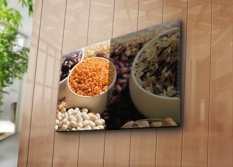 Dekorativ Canvasbillede 45x70 cm - Flerfarvet - Boligtilbehør - Billeder & kunst - Billeder på lærred