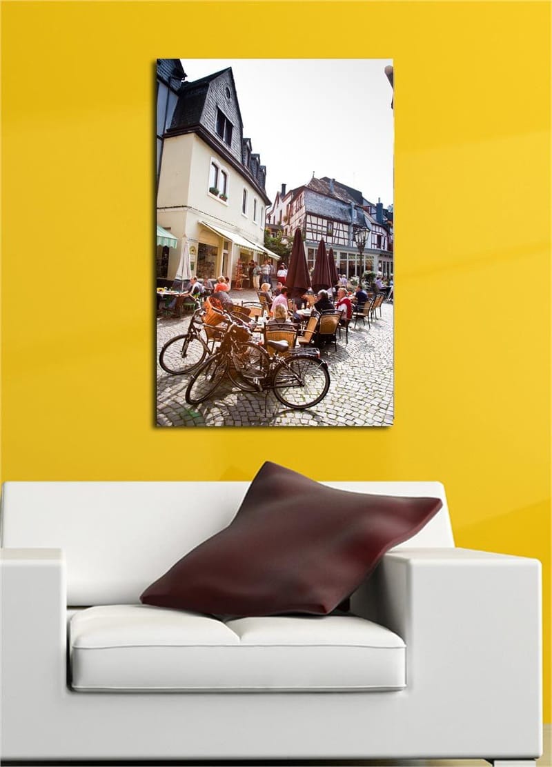 Dekorativ Canvasbillede 45x70 cm - Flerfarvet - Boligtilbehør - Billeder & kunst - Billeder på lærred