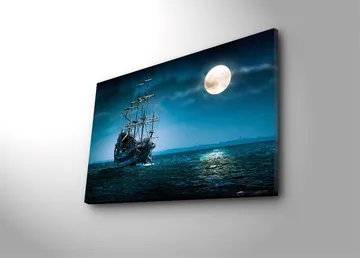 Dekorativ Canvasbillede 45x70 cm - Flerfarvet - Boligtilbehør - Billeder & kunst - Billeder på lærred