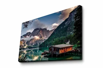 Dekorativ Canvasbillede 45x70 cm - Flerfarvet - Boligtilbehør - Billeder & kunst - Billeder på lærred