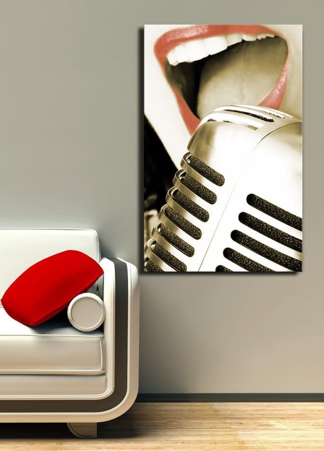 Dekorativ Canvasbillede 45x70 cm - Flerfarvet - Boligtilbehør - Billeder & kunst - Billeder på lærred