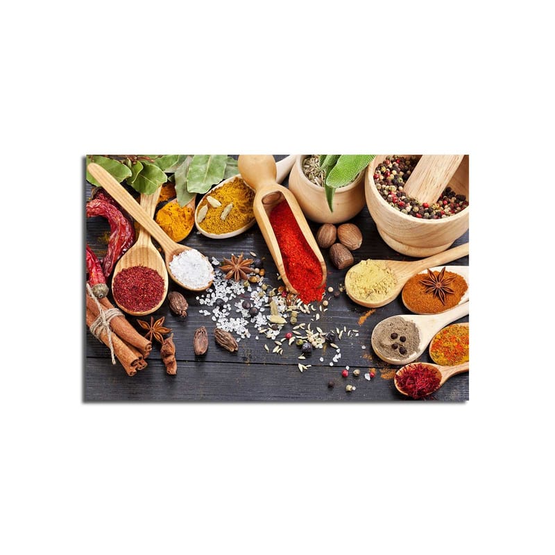 Dekorativ Canvasbillede 45x70 cm - Flerfarvet - Boligtilbehør - Billeder & kunst - Billeder på lærred