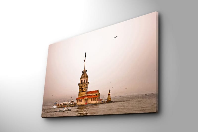 Dekorativ Canvasbillede 45x70 cm - Flerfarvet - Boligtilbehør - Billeder & kunst - Billeder på lærred