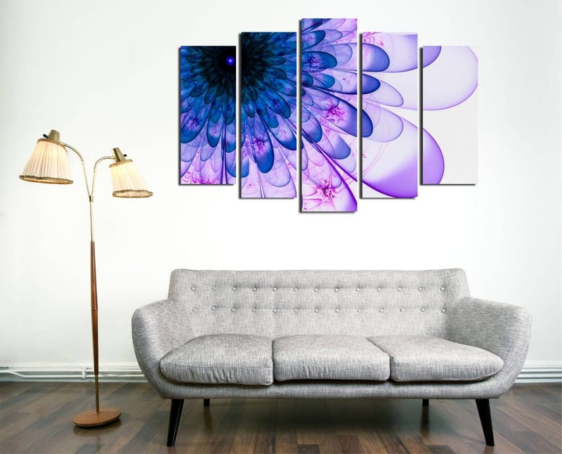 Dekorativ Canvasbillede 5-Dele 70x20 cm, Flerfarvet